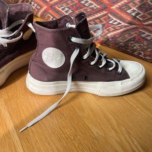 Brown Converse High Tops